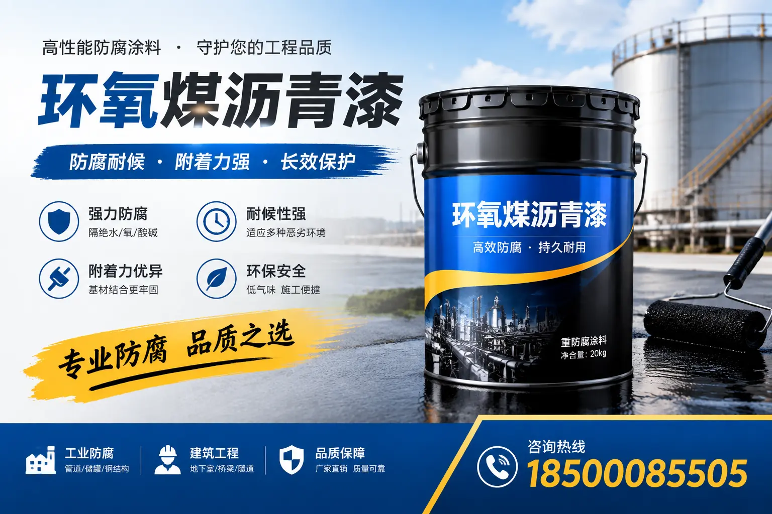如何选择适合的环氧煤沥青漆？酒泉市场选型指南